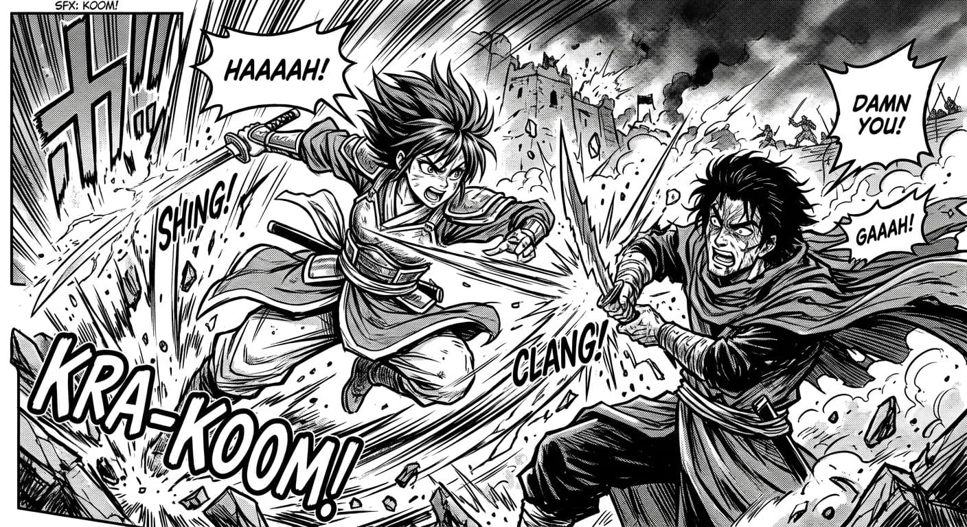 Manga Style Comic