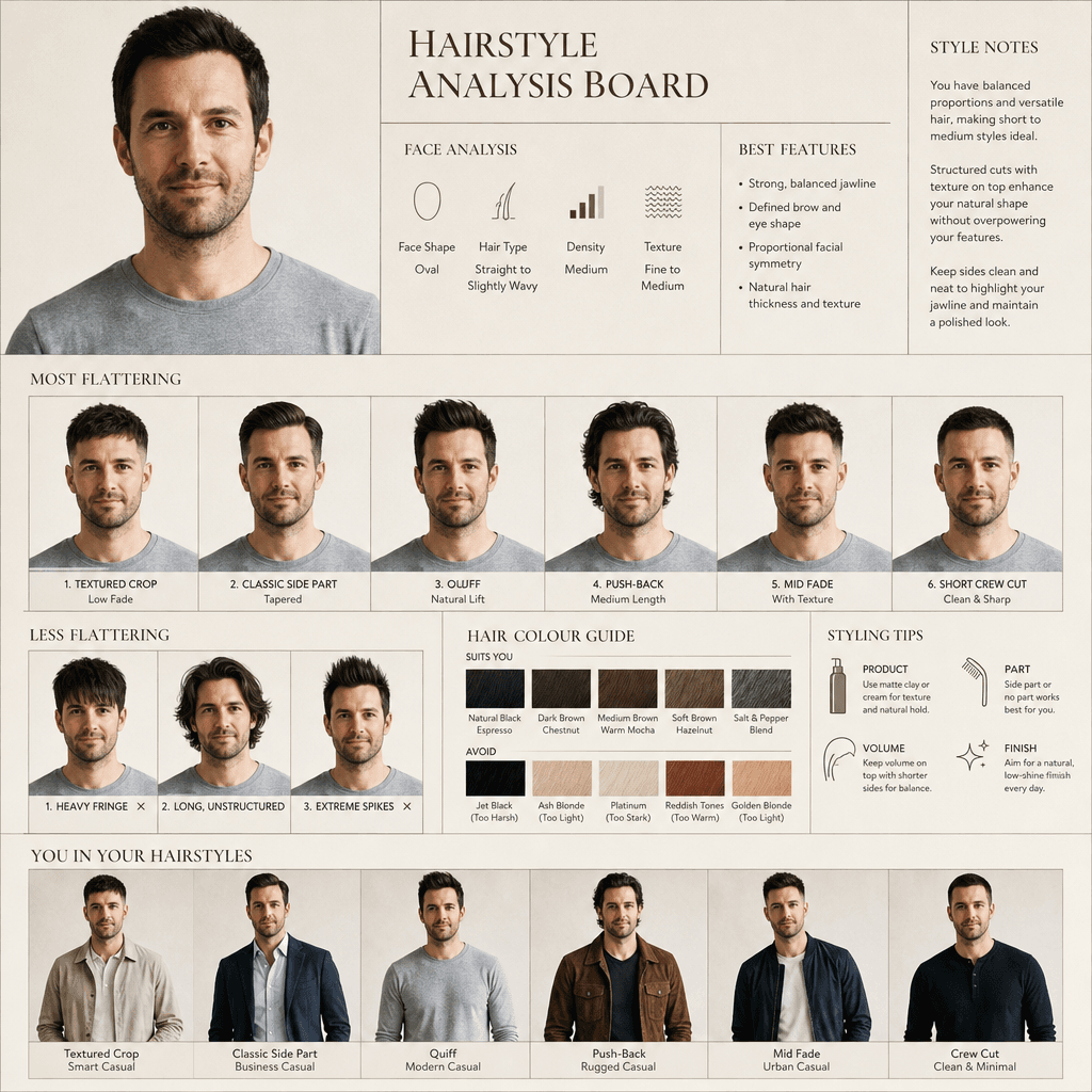 Hairstyle Analysis Board