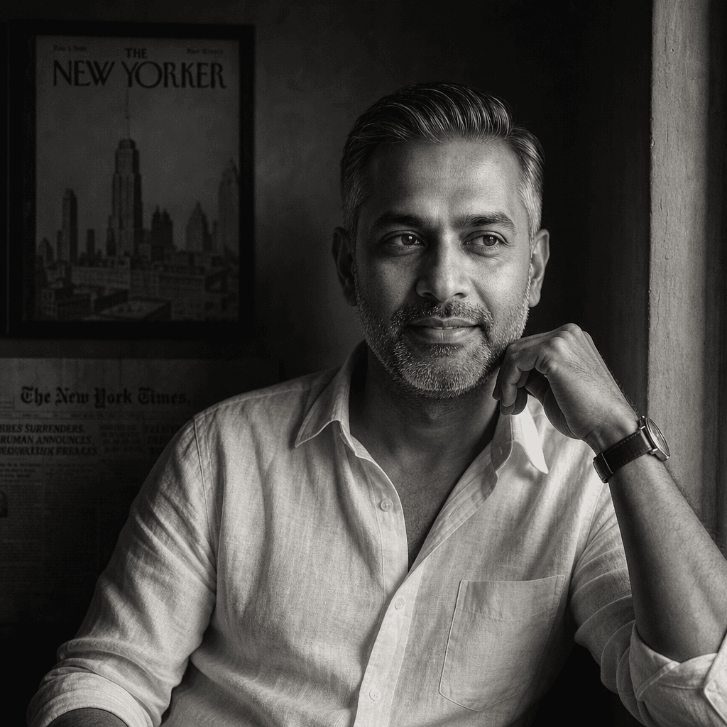 Cinematic Black & White Editorial Portrait (GPT)