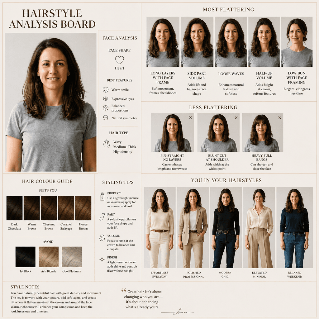 Hairstyle Analysis Board