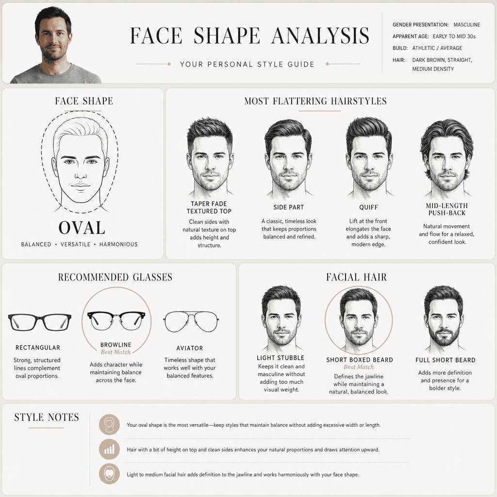 Face Shape Analysis Board