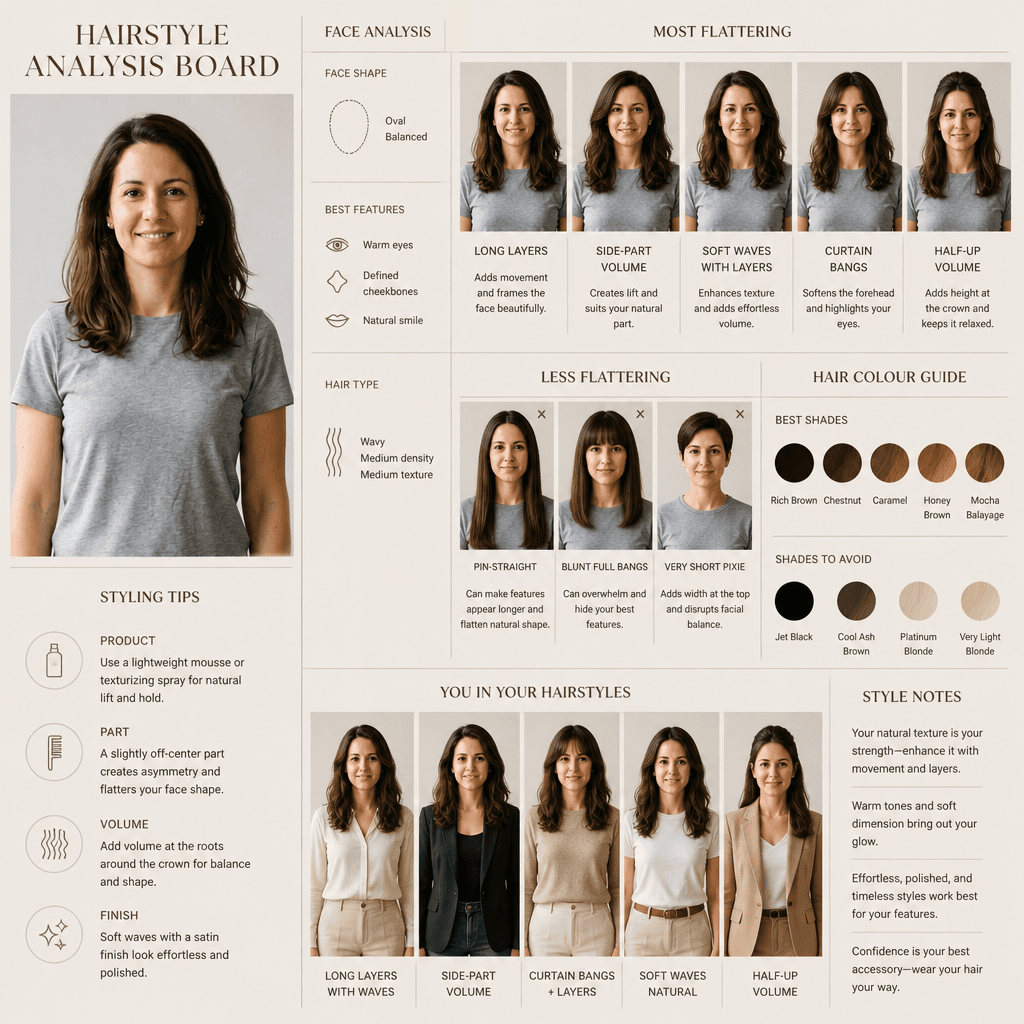 Hairstyle Analysis Board