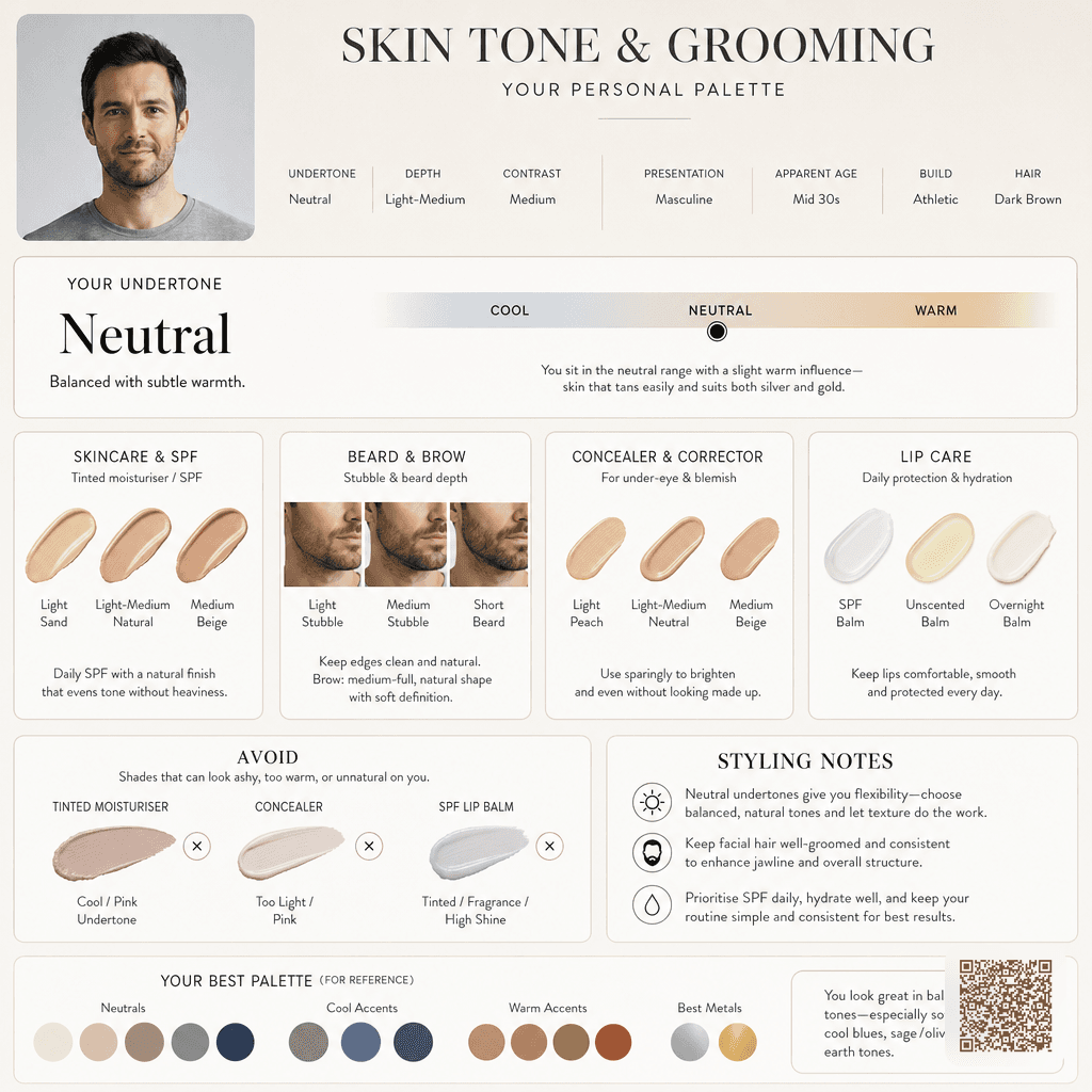 Skin Tone & Colour Palette