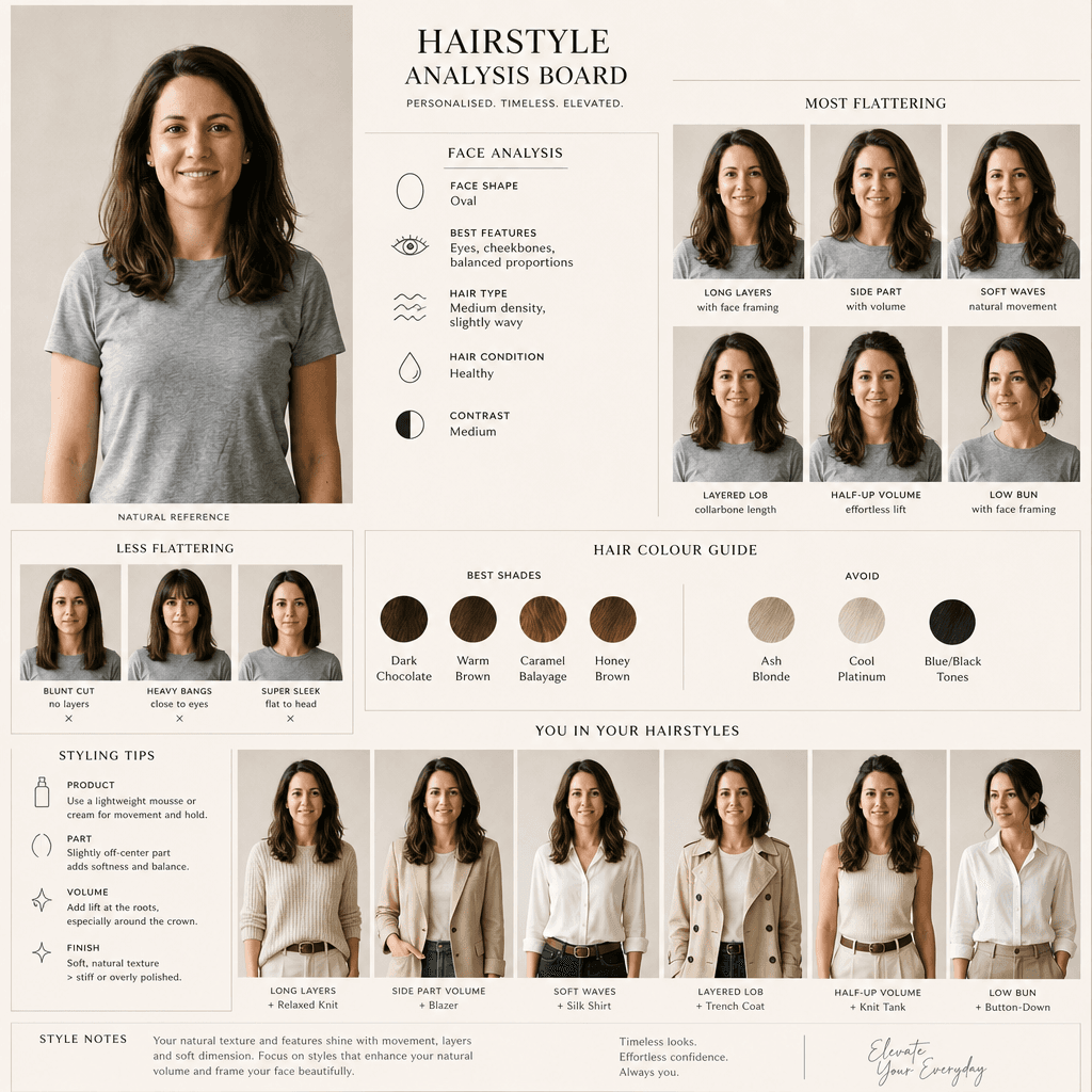 Hairstyle Analysis Board