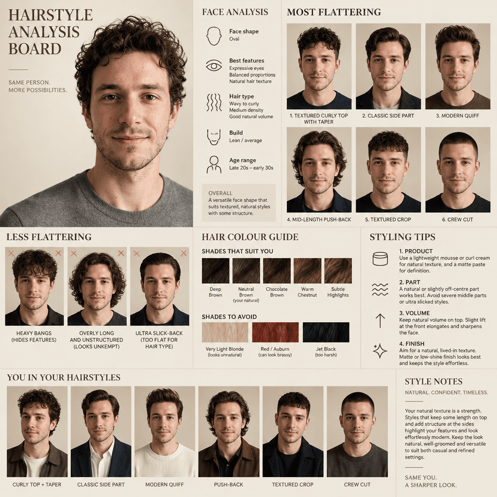 Hairstyle Analysis Board