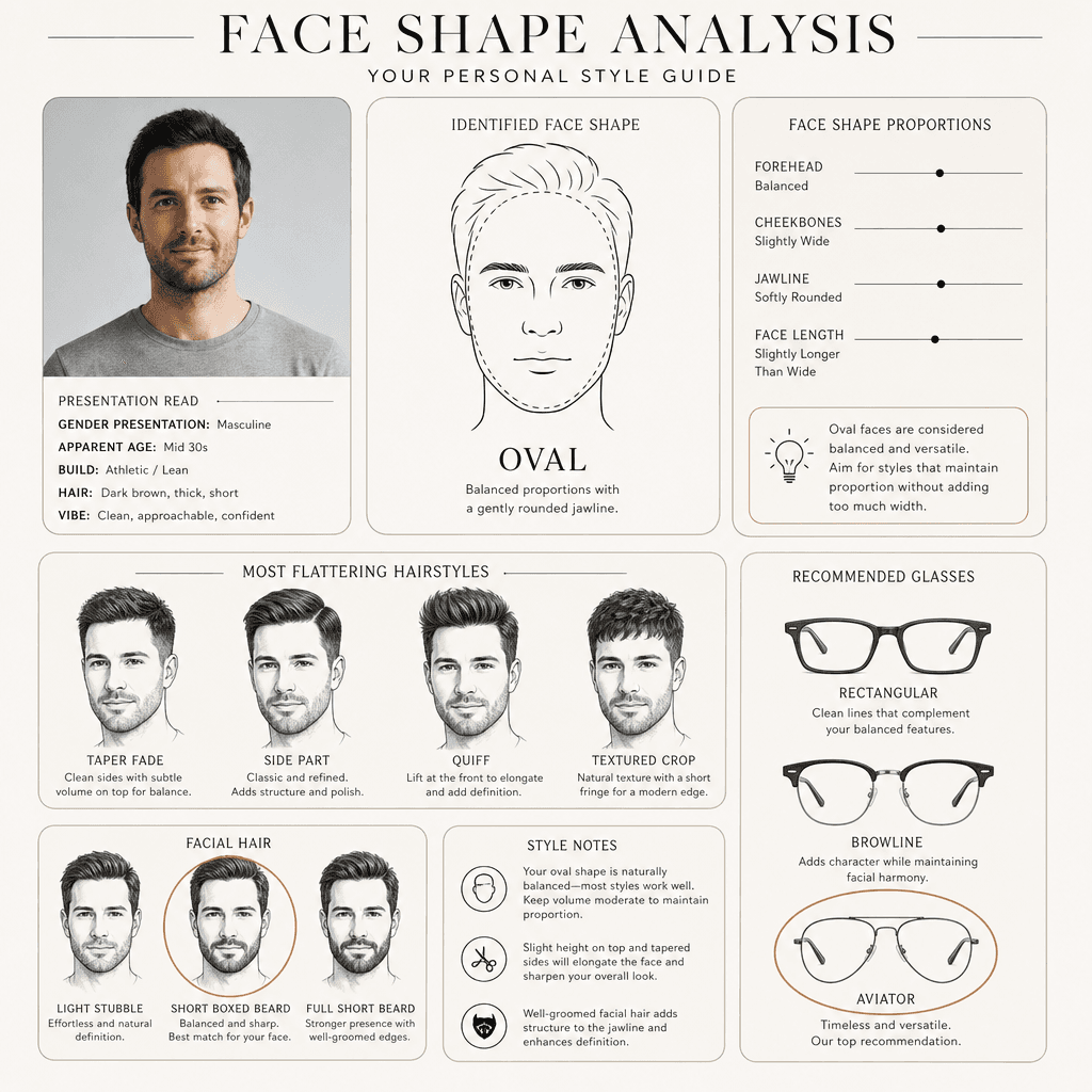 Face Shape Analysis Board