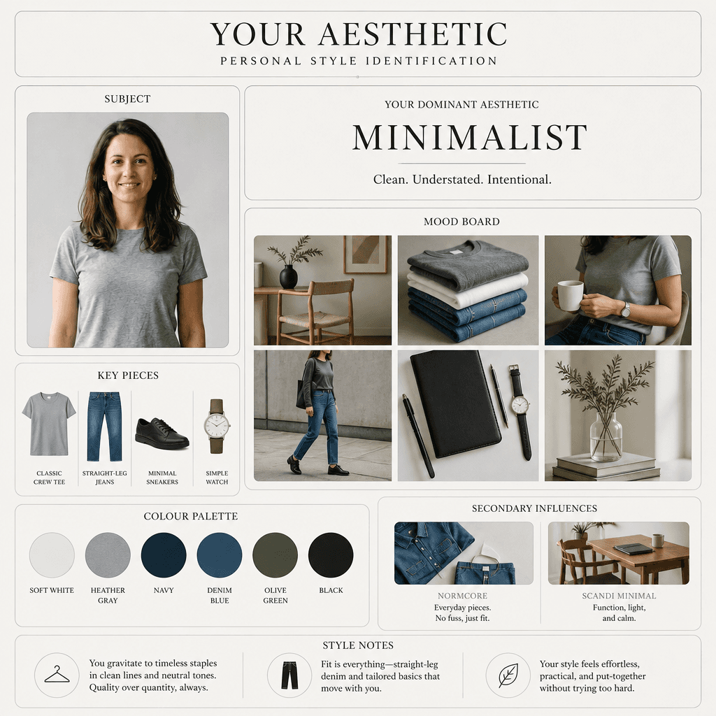 Personal Style Aesthetic ID Board