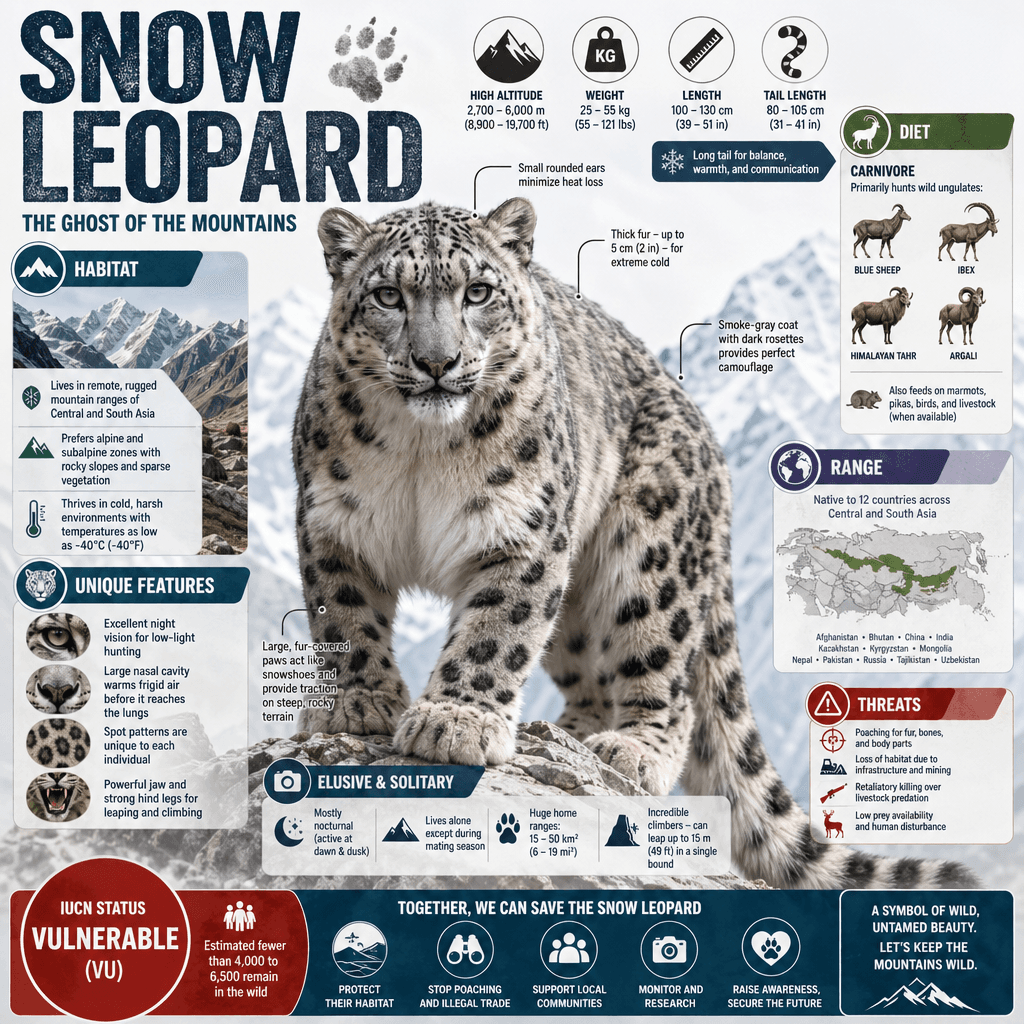 Endangered Animal Infographic