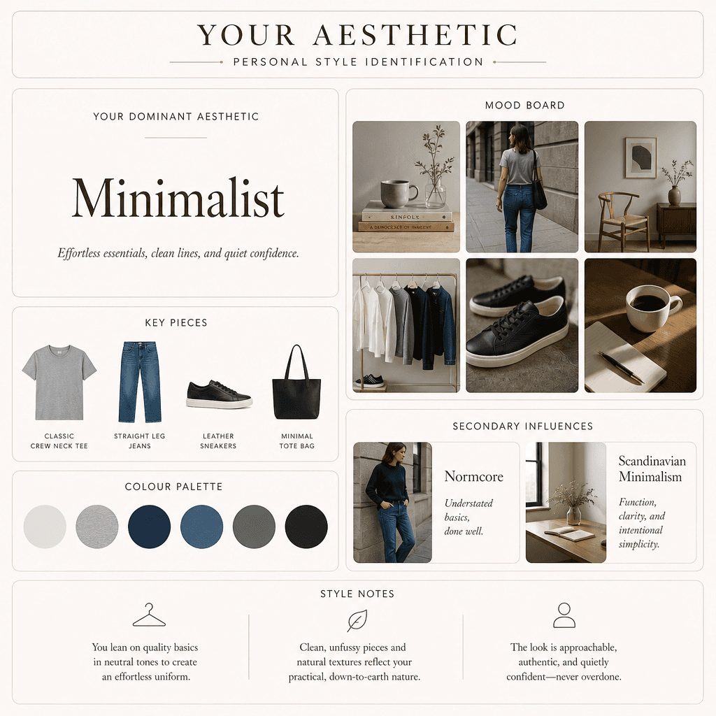Personal Style Aesthetic ID Board