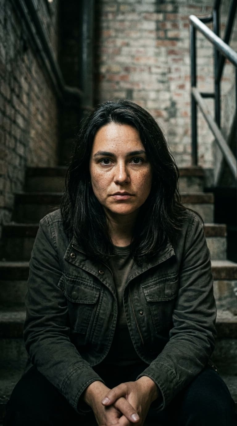 Gritty Portrait Photo