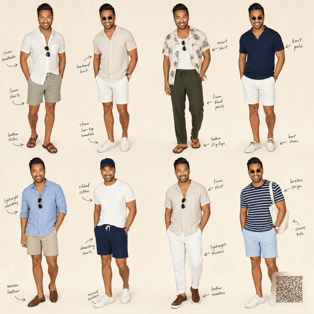 8-Outfit Fashion Collage