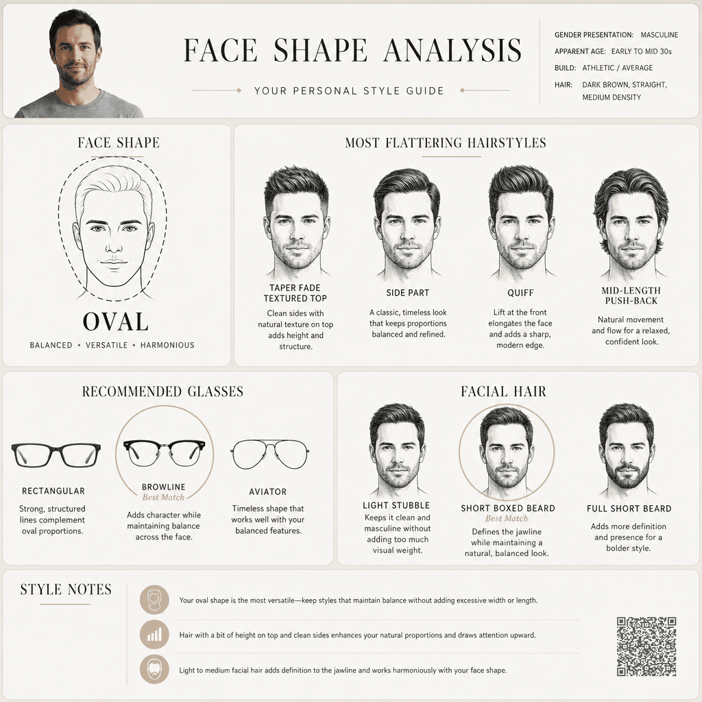 Face Shape Analysis Board