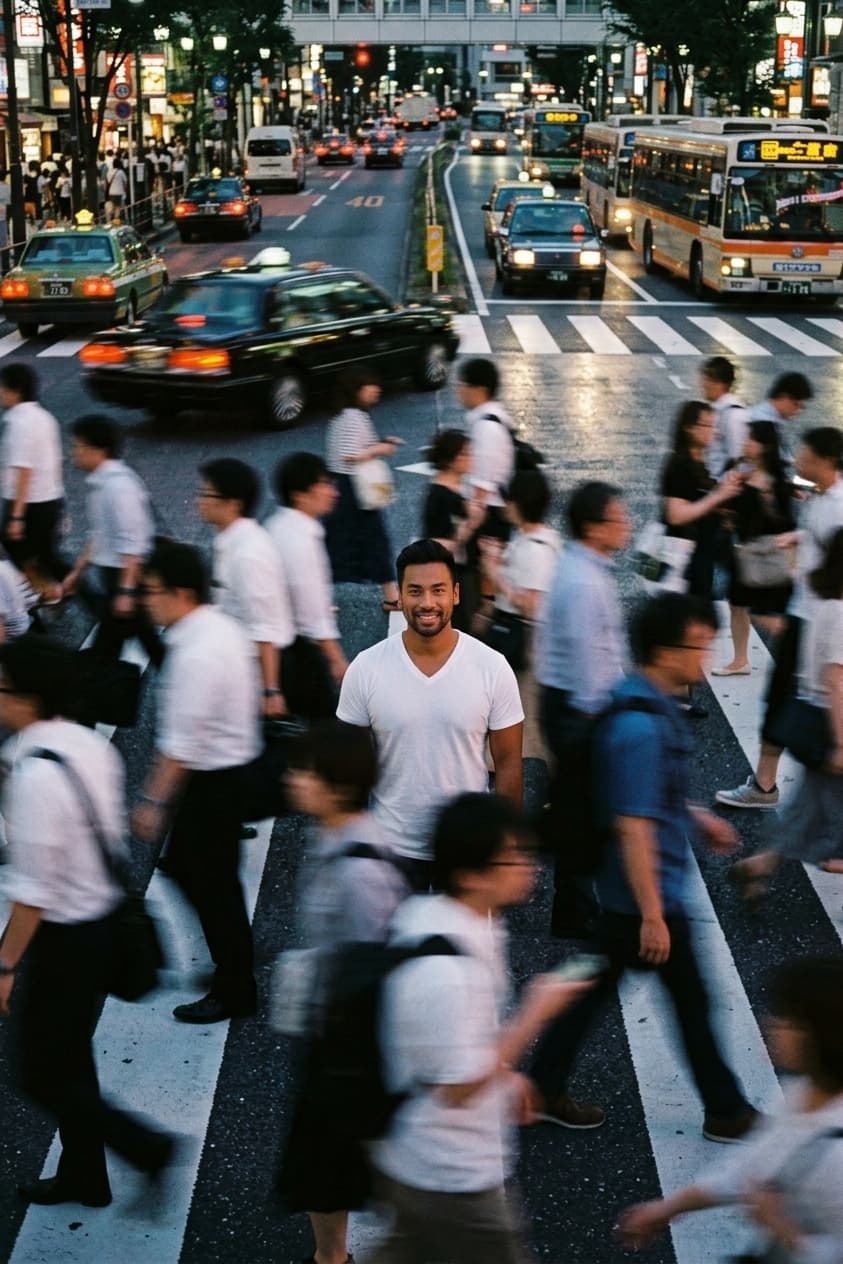 Cinematic street photography