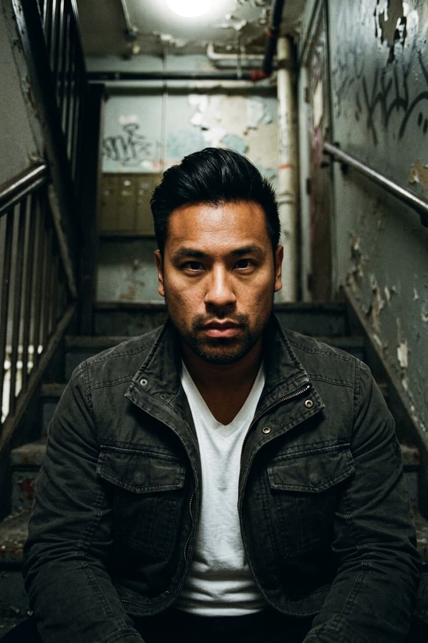Gritty Portrait Photo