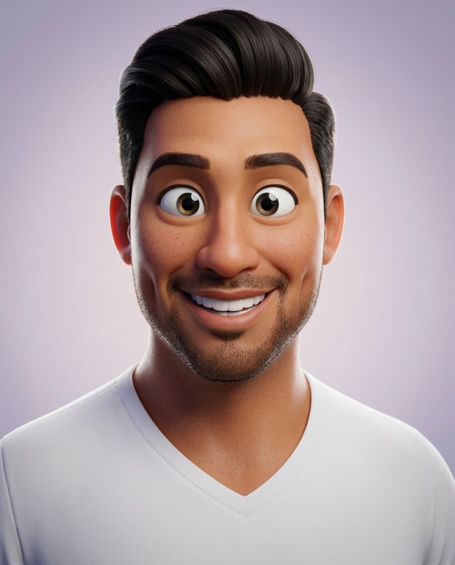 Pixar 3D Cartoon Portrait Generator