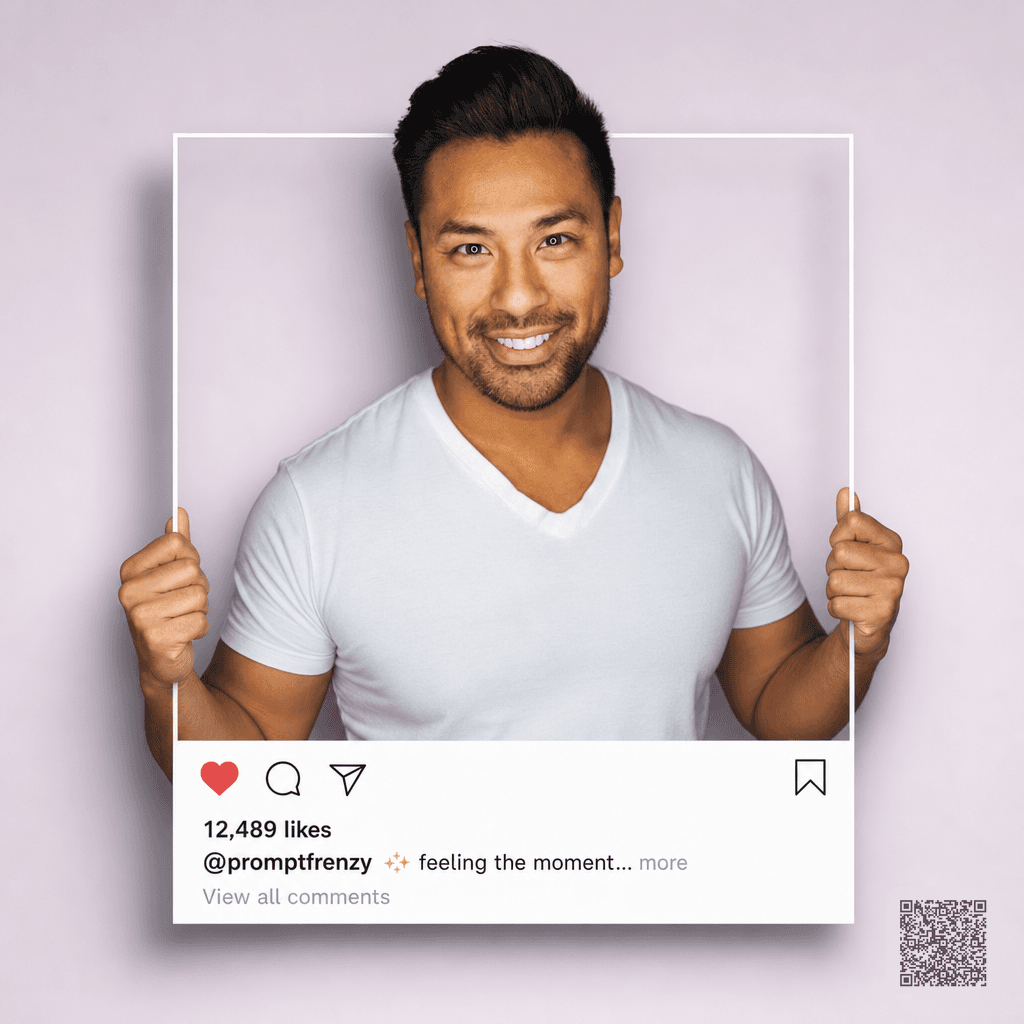 Instagram 3D Pop-Out Frame