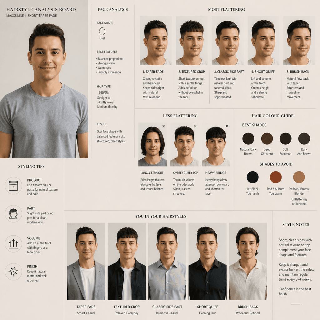 Hairstyle Analysis Board