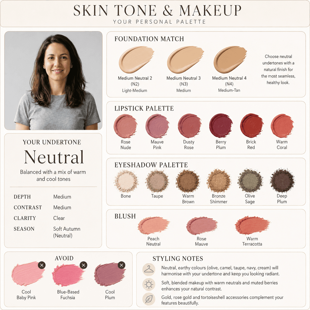 Skin Tone & Colour Palette