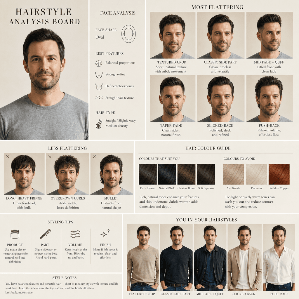 Hairstyle Analysis Board