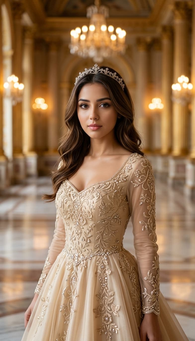 Royal Gown Portrait