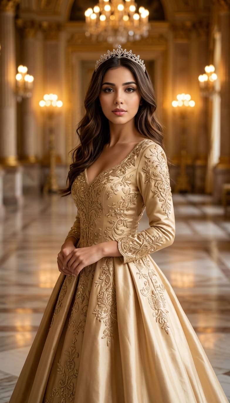 Royal Gown Portrait
