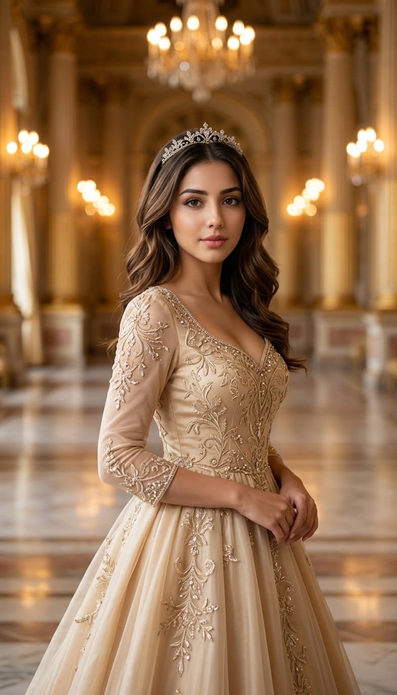 Royal Gown Portrait
