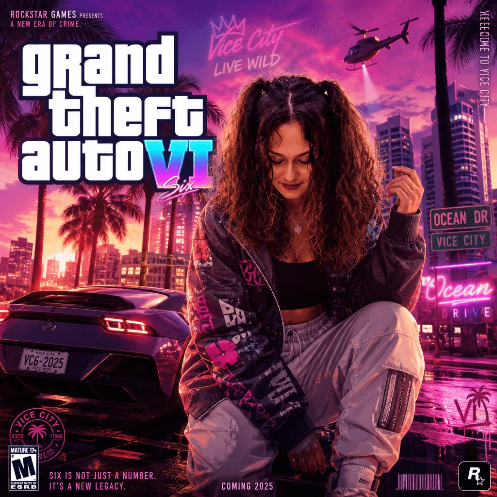 GTA 6 Poster Generator