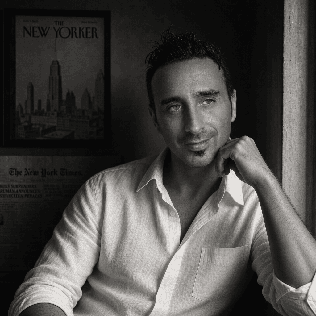 Cinematic Black & White Editorial Portrait (GPT)