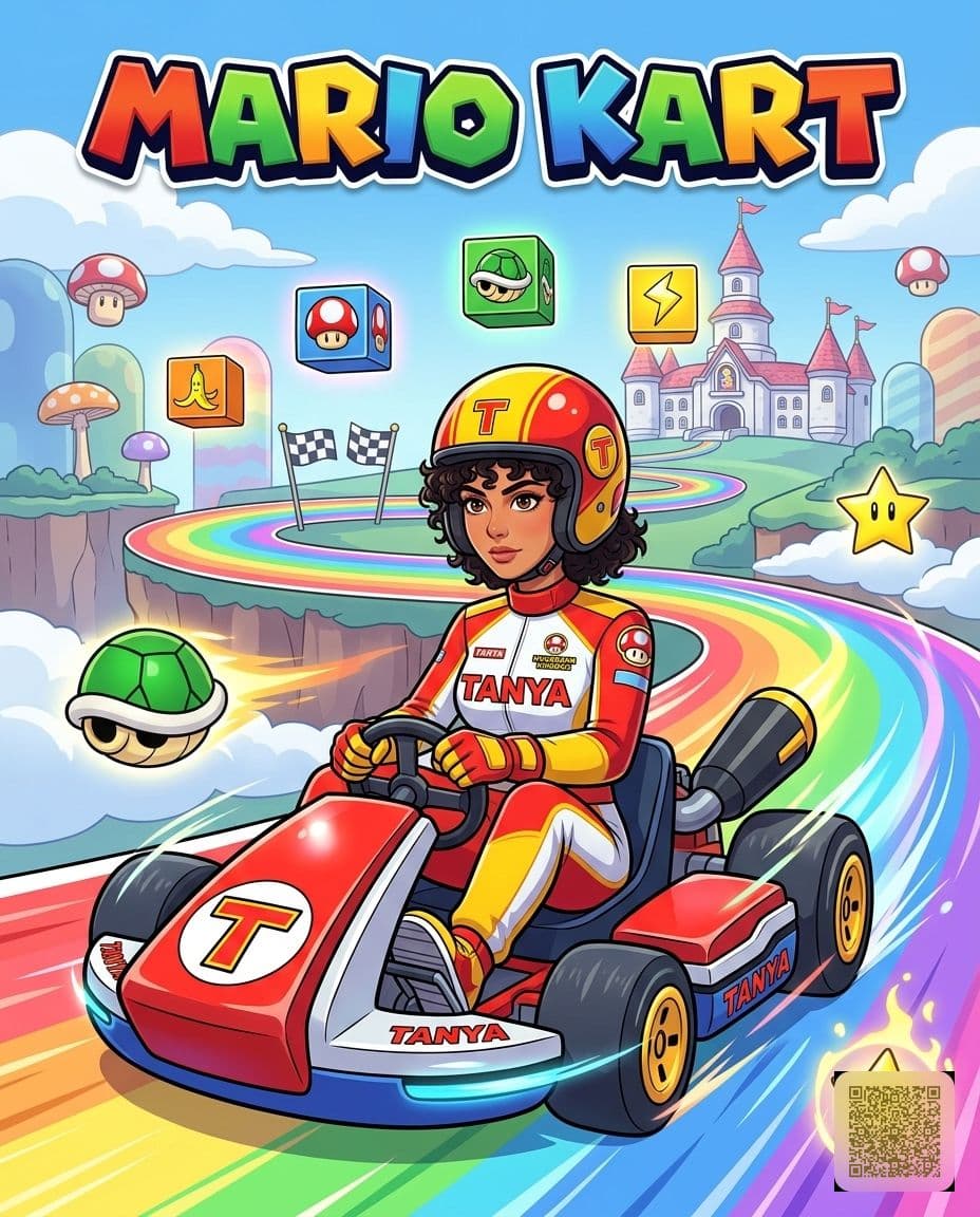 Mario Kart Cover Generator