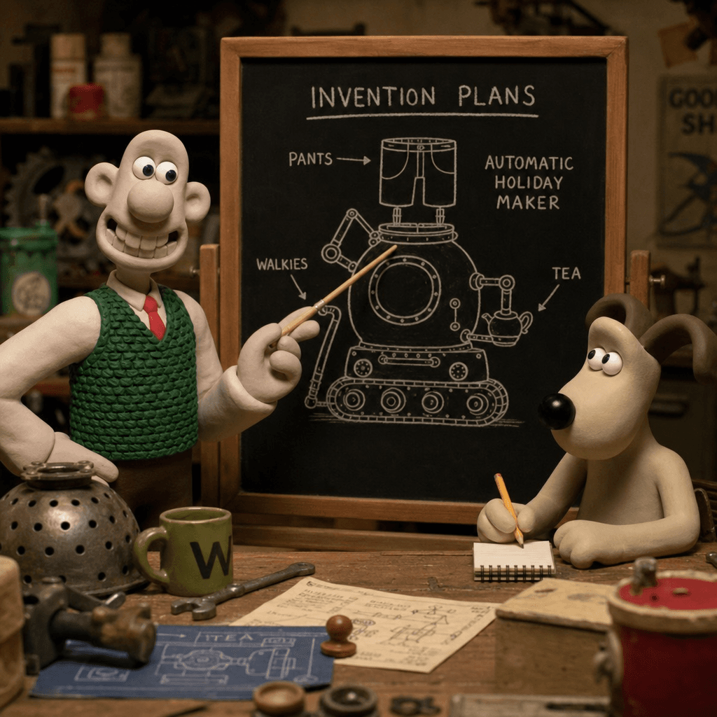Wallace & Gromit Style
