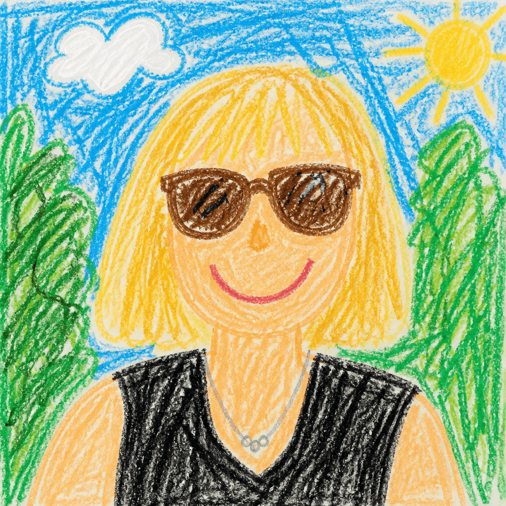 Convert this image to a child's drawing