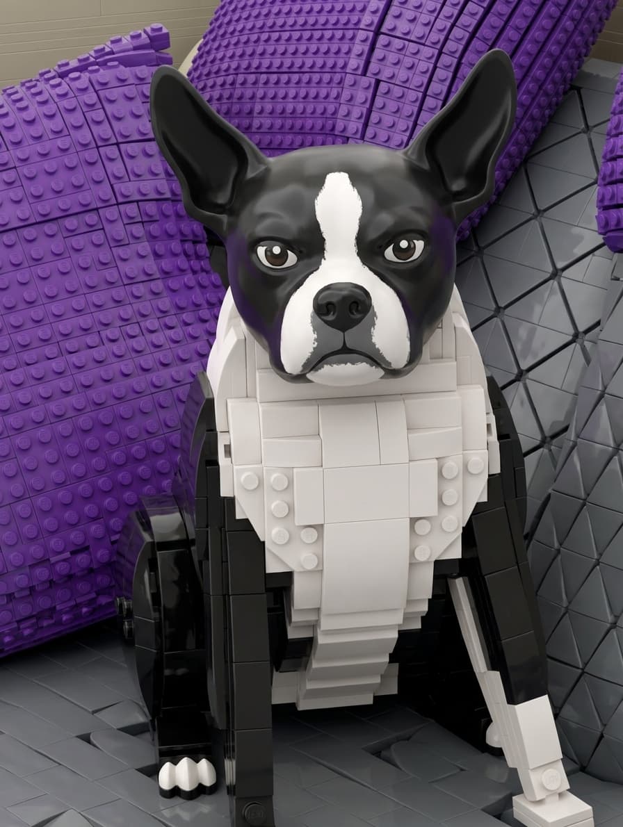 Turn photos into a LEGO scene