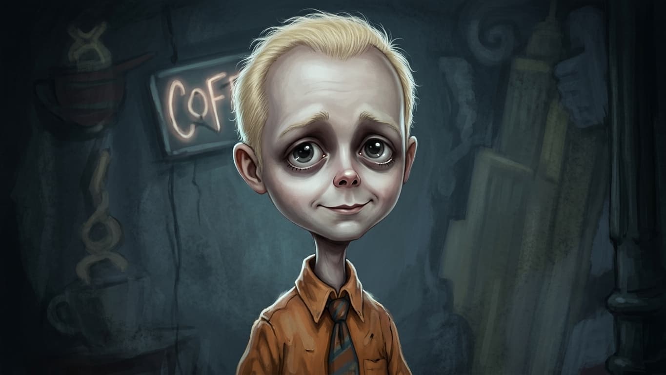 Tim Burton Style Portrait