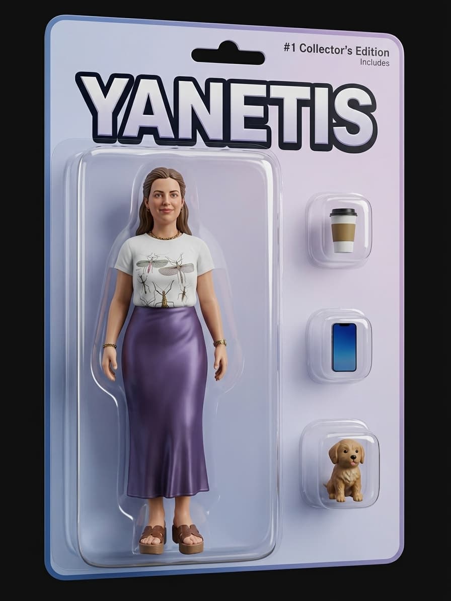 Action Figure in Blister Pack Prompt