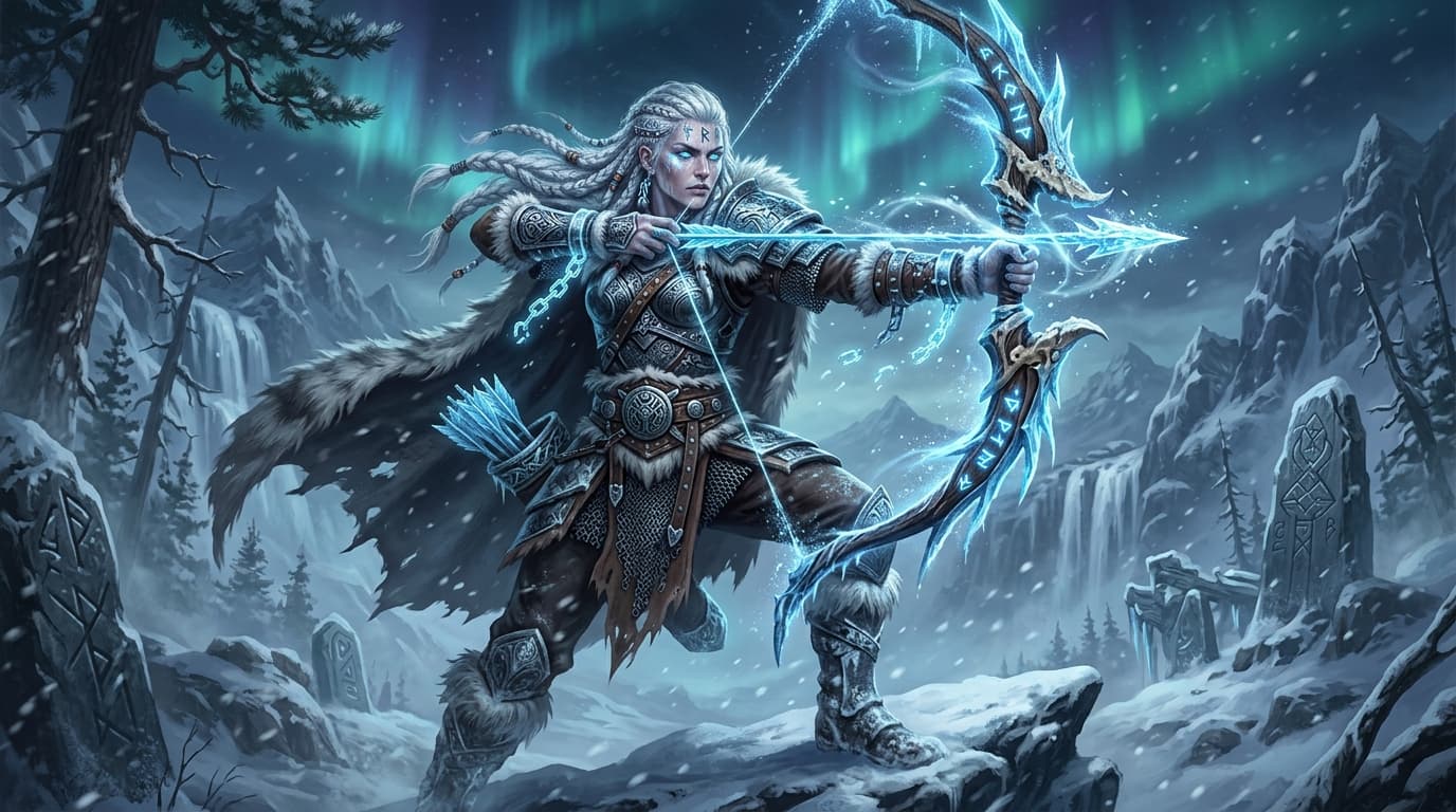 Banished Winter Goddess Skadi