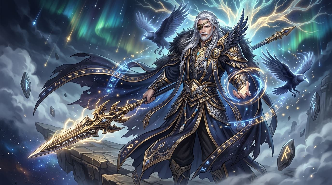Norse Mythology Gacha Art