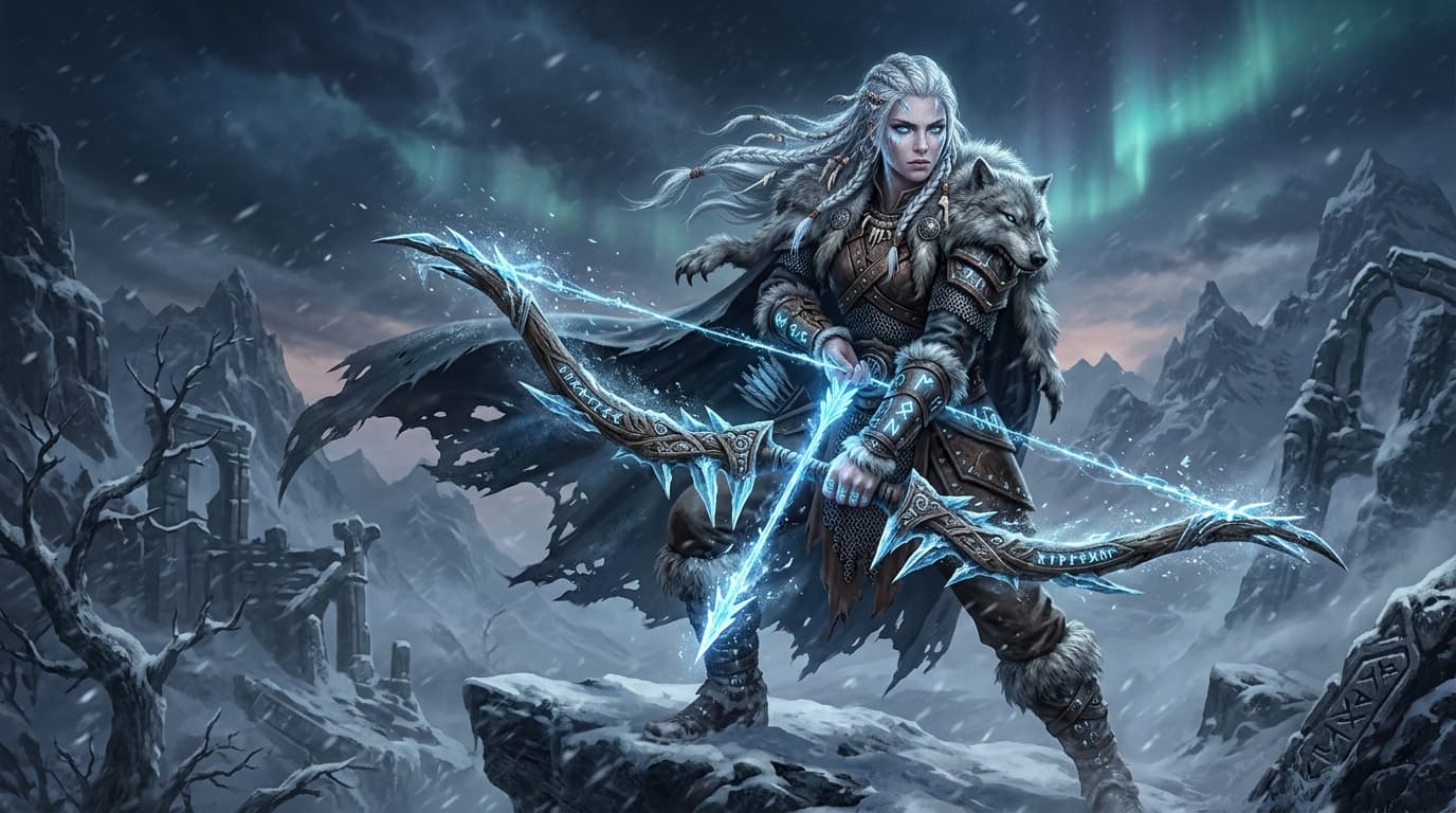 Banished Winter Goddess Skadi