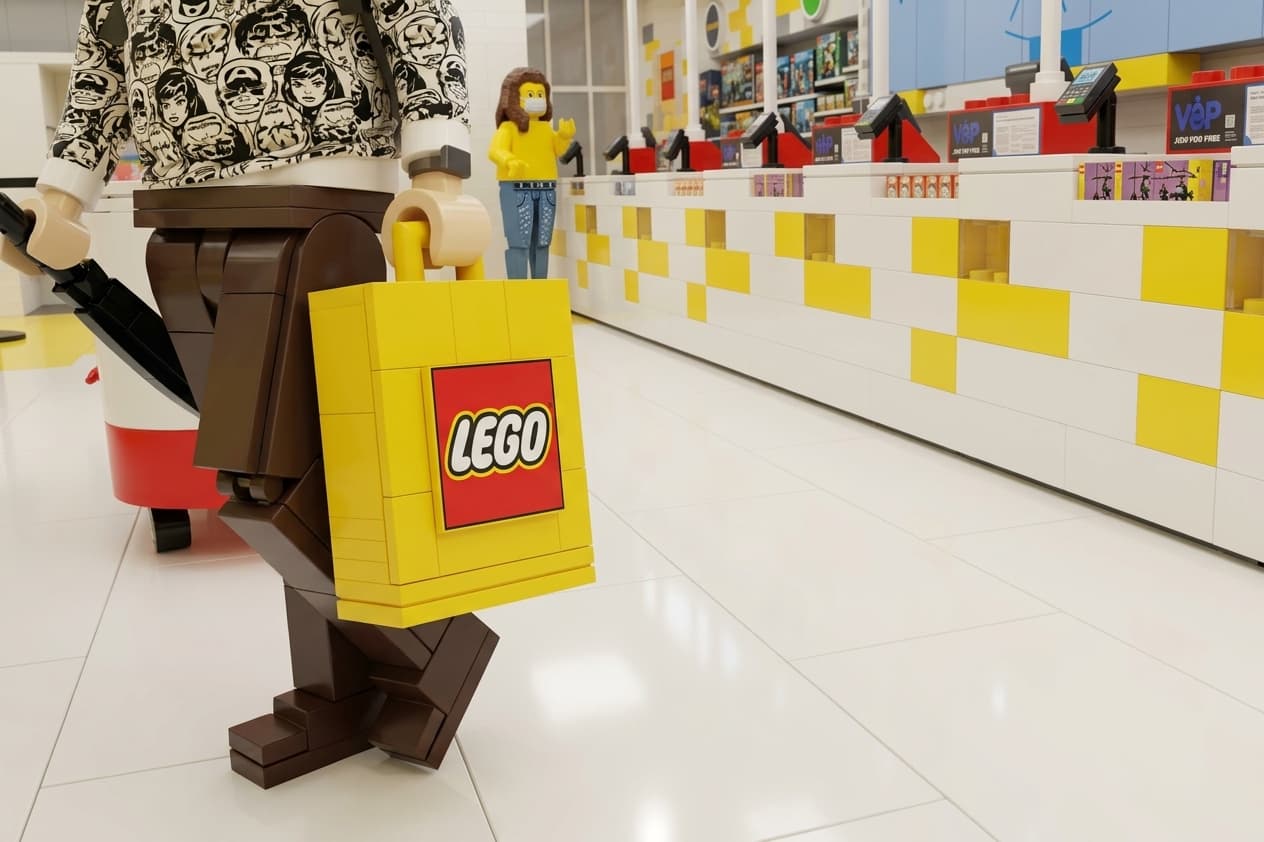 Turn photos into a LEGO scene