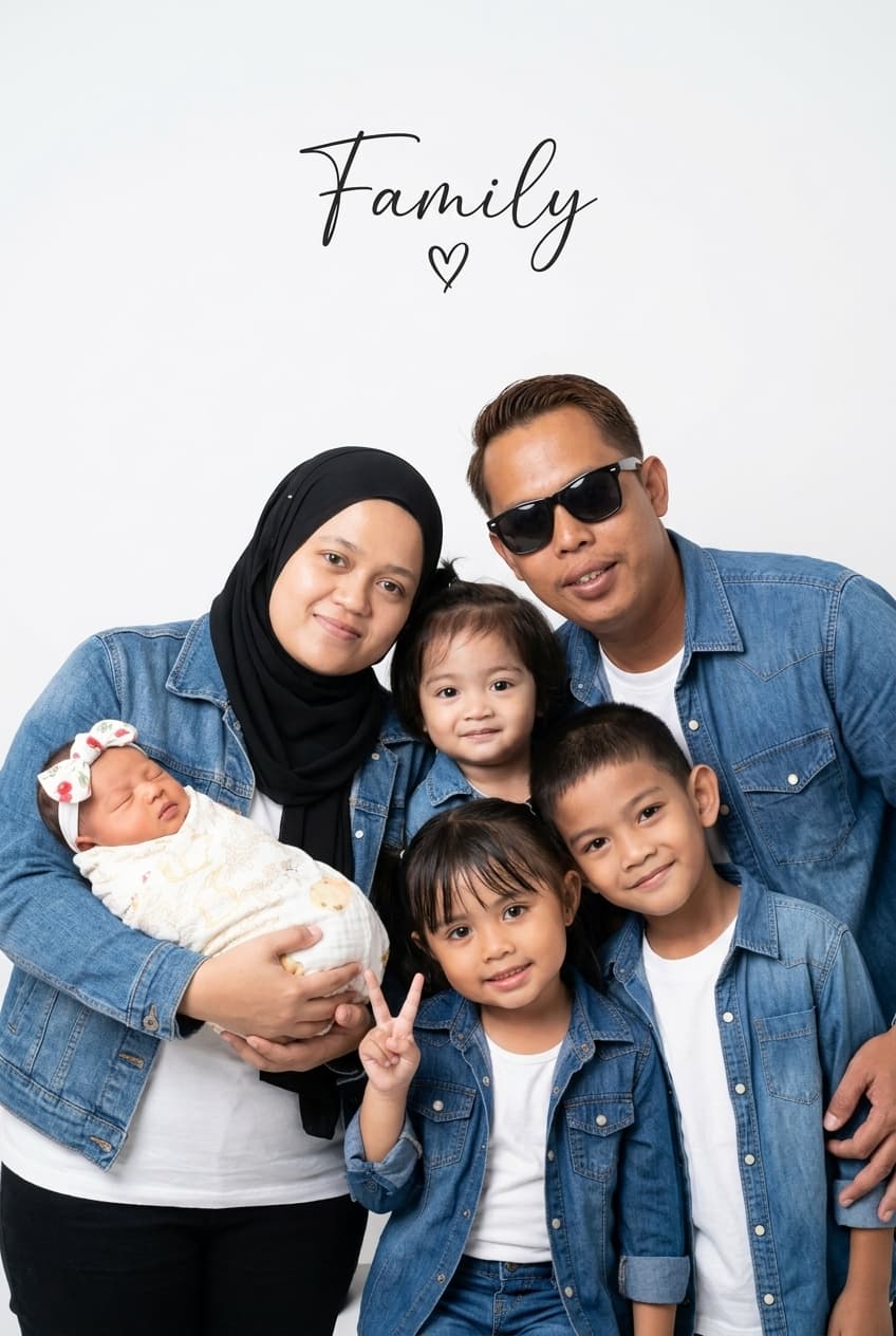 Family Studio Portrait