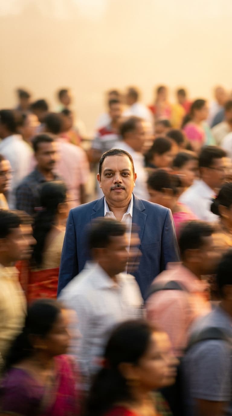 Cinematic Motion Blur Street Portrait