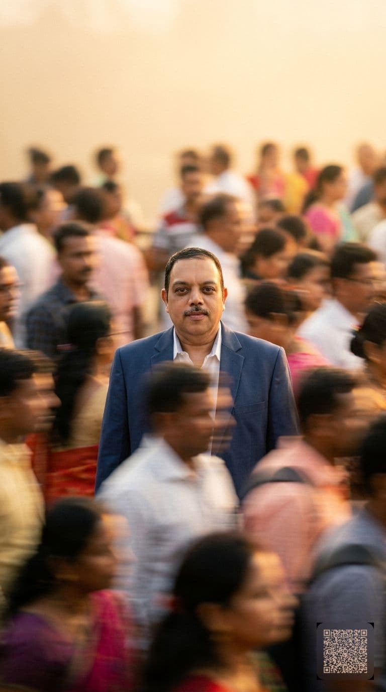 Cinematic Motion Blur Street Portrait