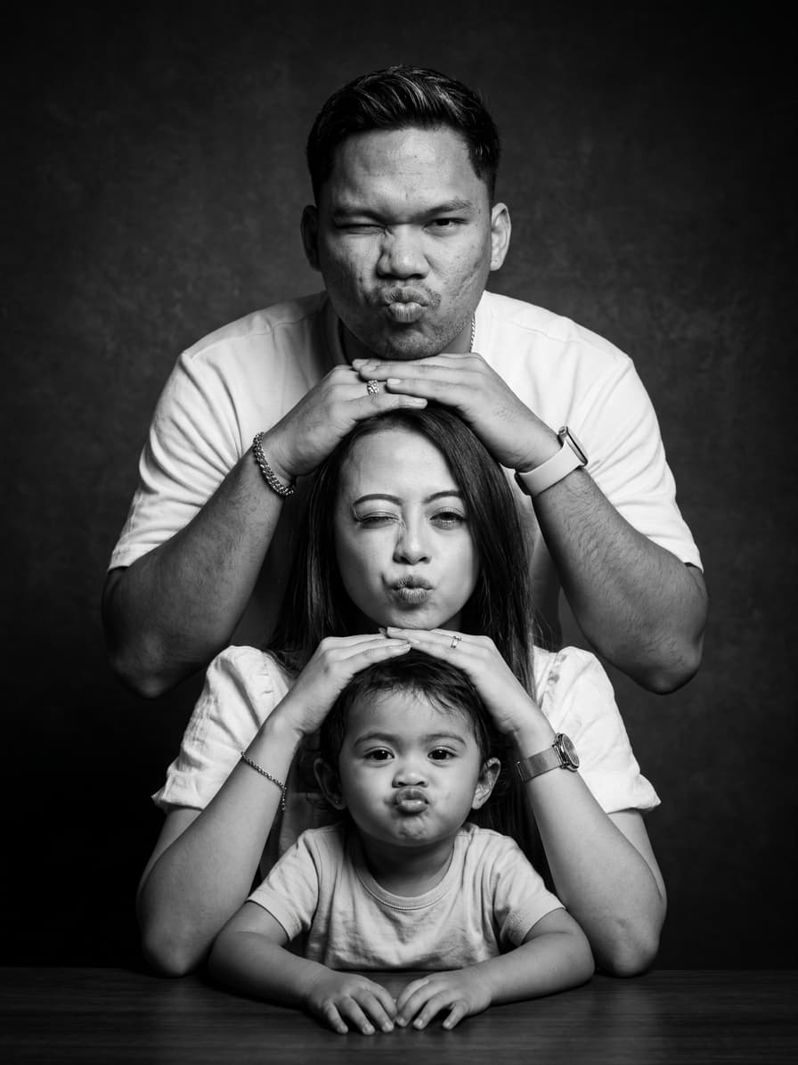 Family Portrait Stacked