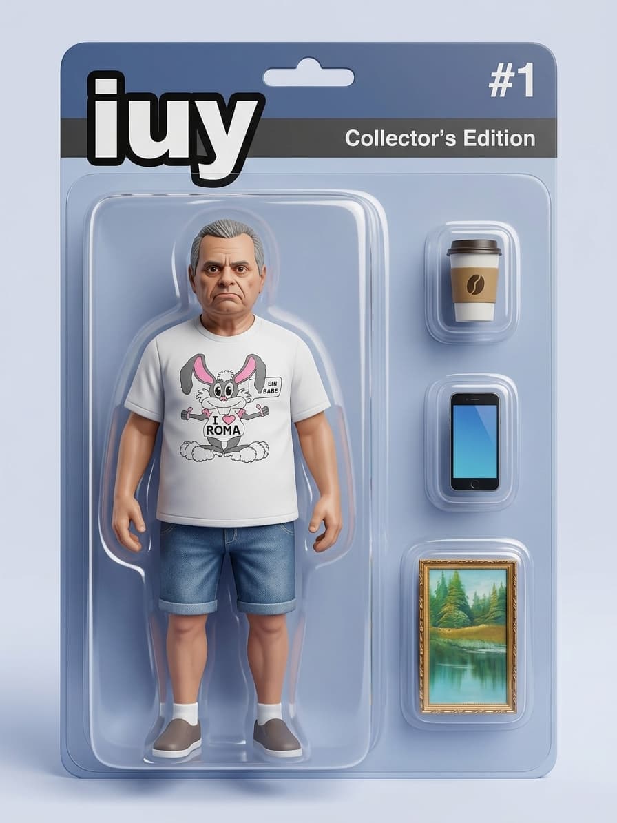 Action Figure in Blister Pack Prompt