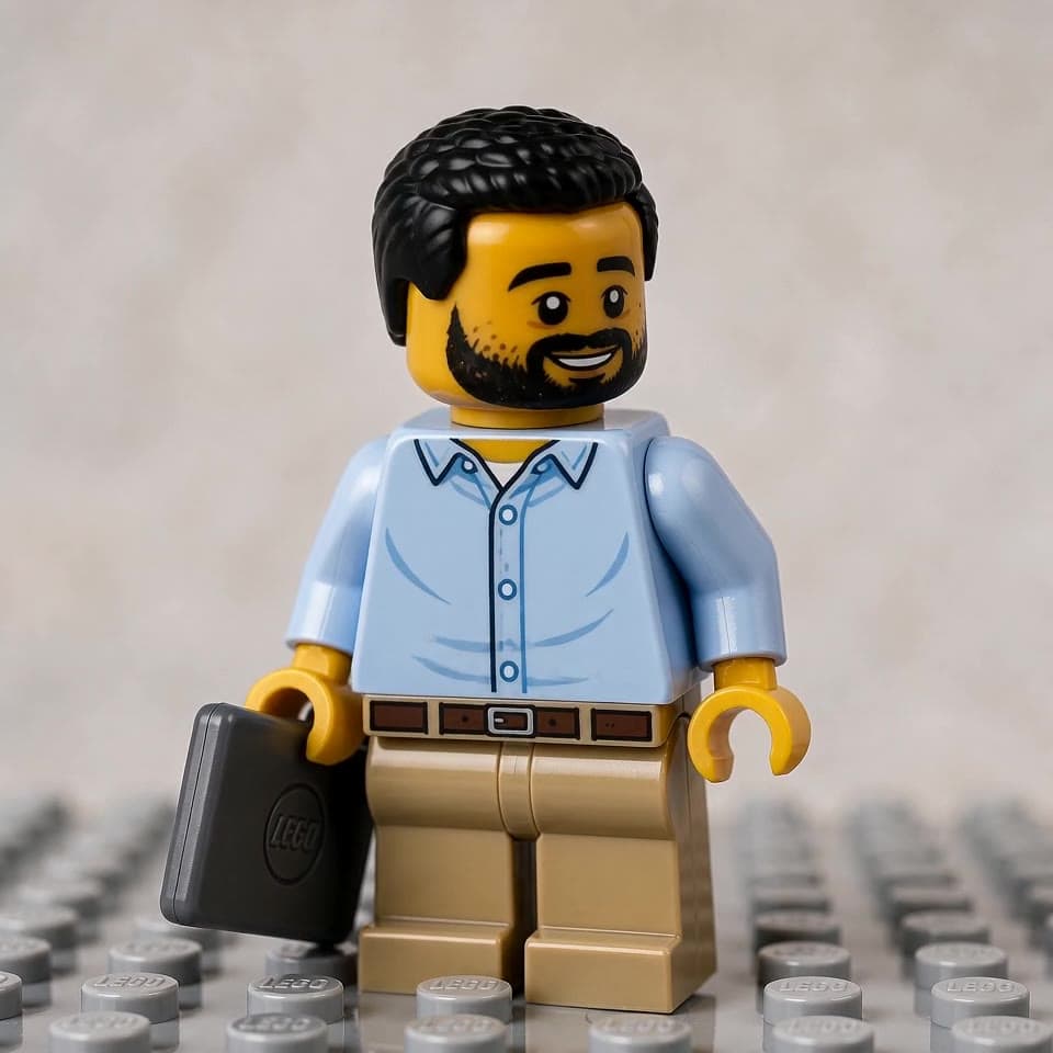 LEGO Minifigure Comes to Life