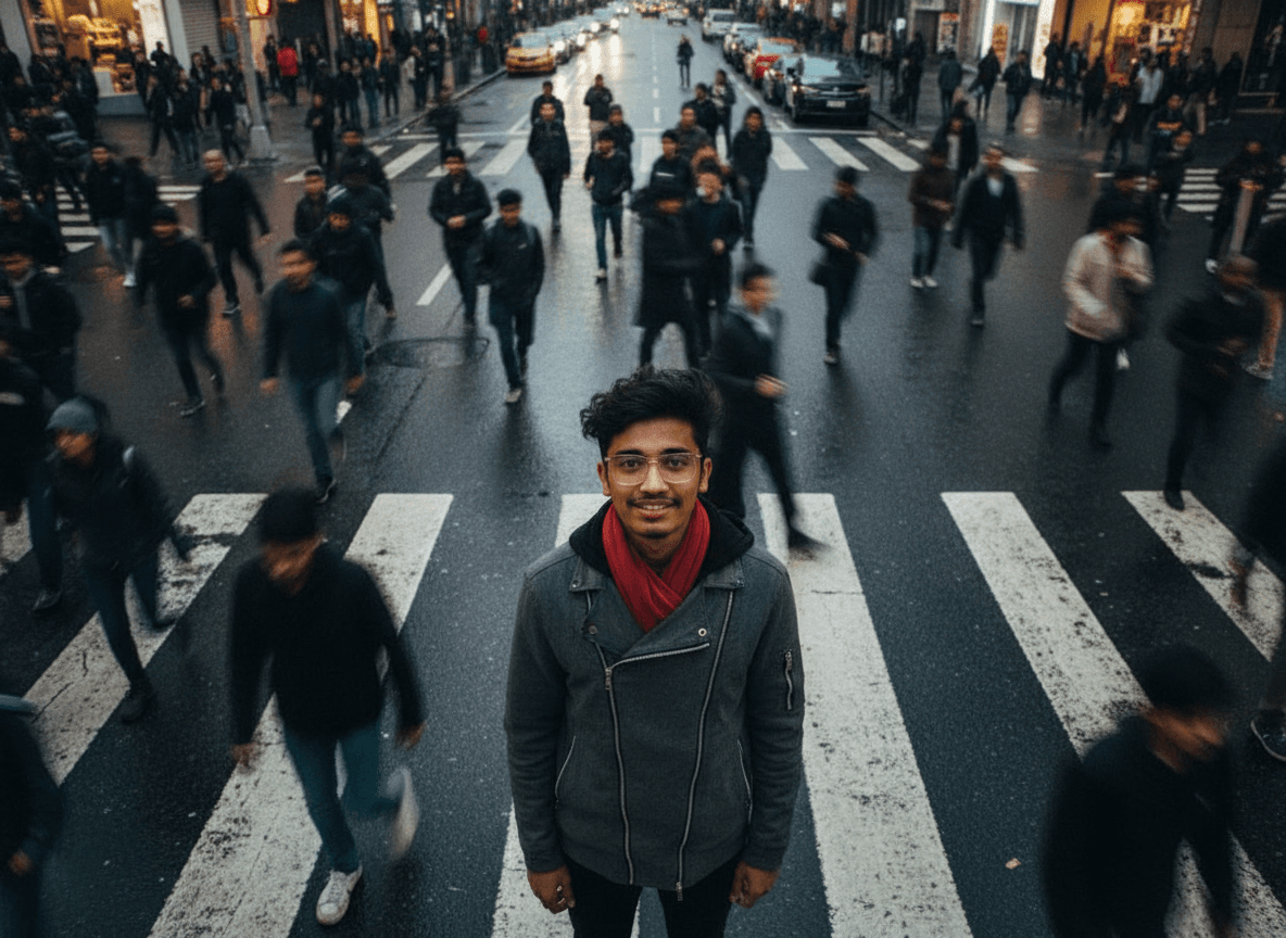 Cinematic street photography