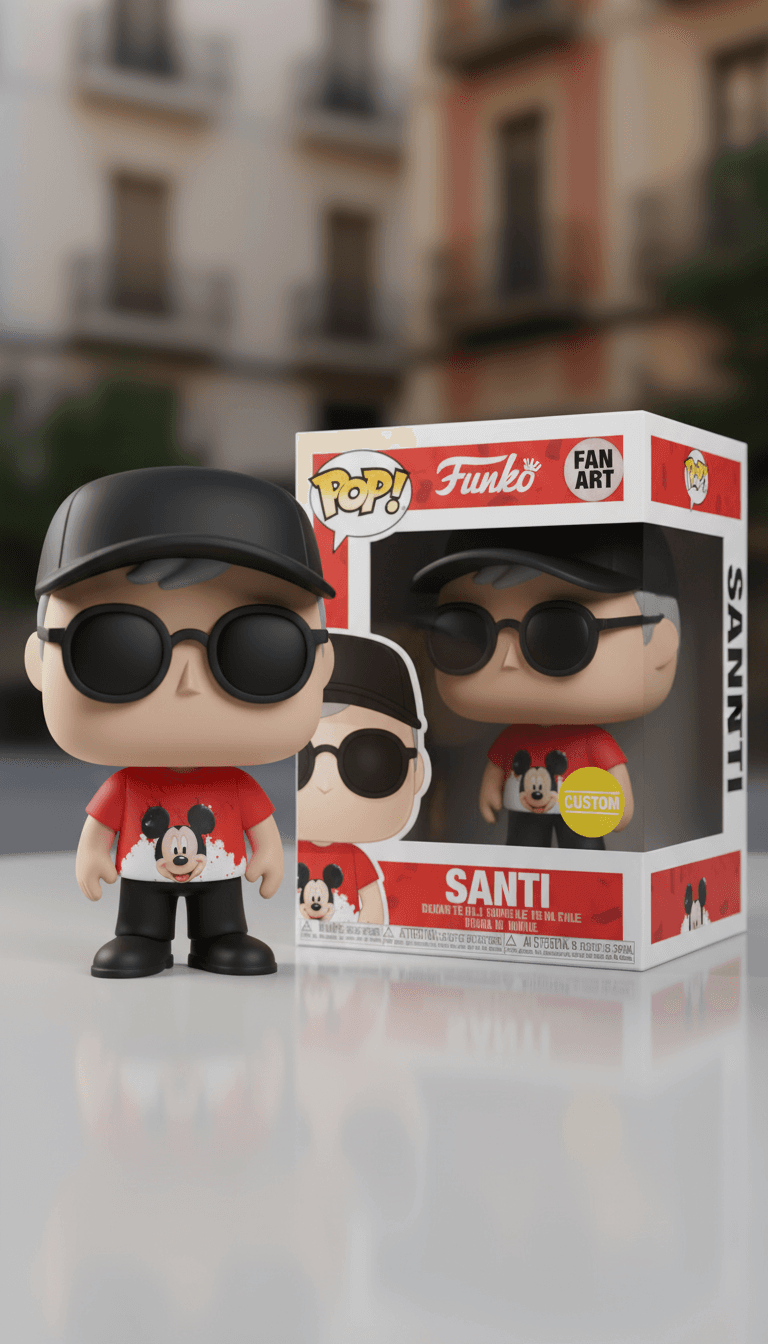 Funko Pop Style Figure Prompt
