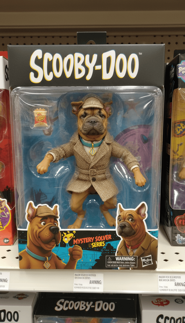Turn this pet into a collectible action figure