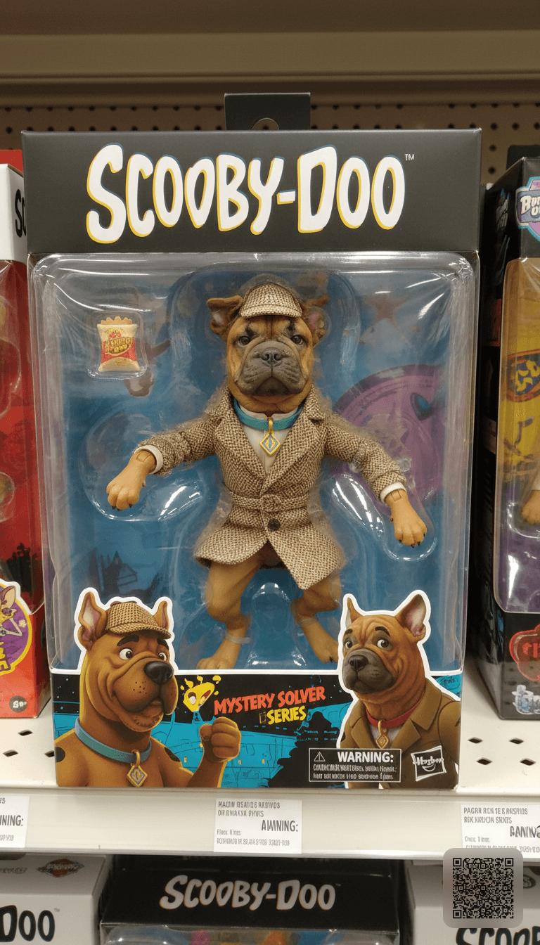 Turn this pet into a collectible action figure