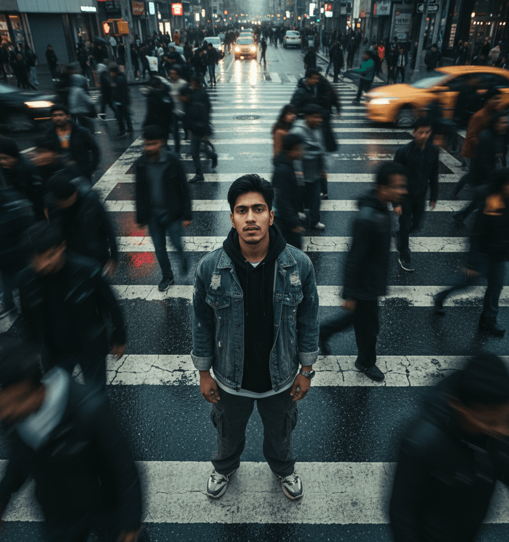 Cinematic street photography