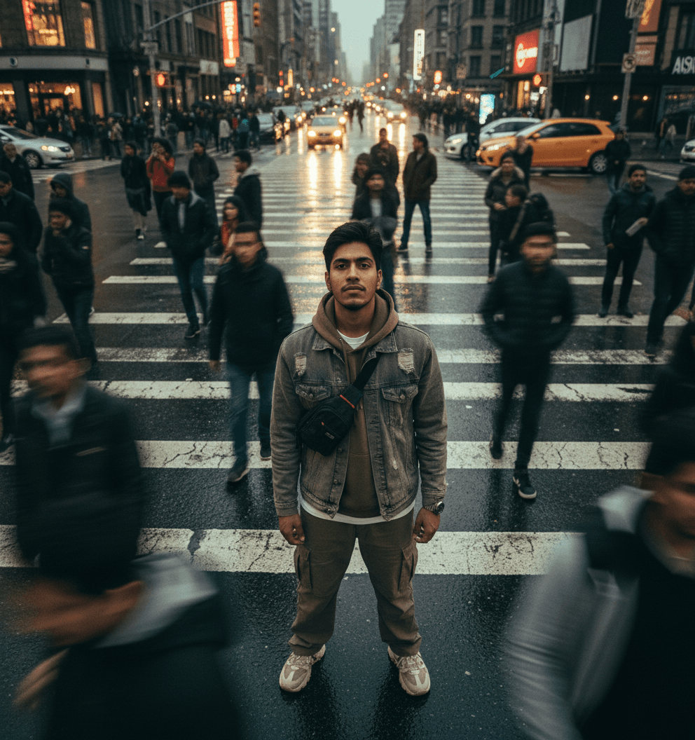 Cinematic street photography